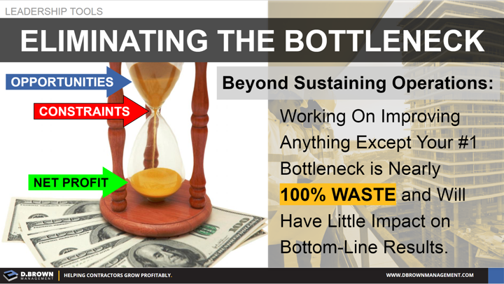 Leadership Tools: Eliminating the Bottleneck. 