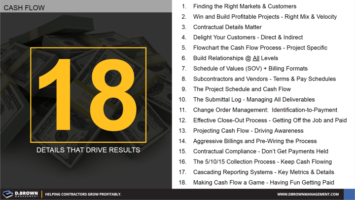 Cash Flow: 18 Cash Flow Tips.